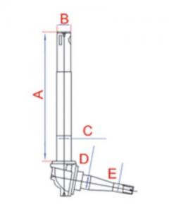 2N FORD FRONT AXLE 2