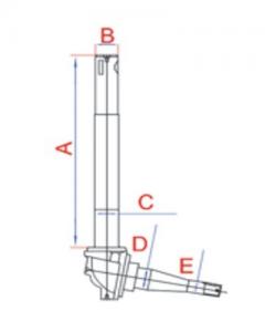 FORDSON DEXTRA FRONT AXLE 2